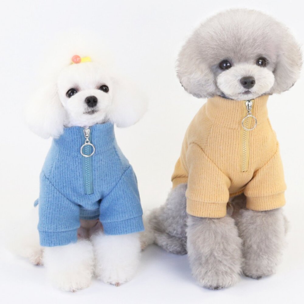 Dog Sweater with Zipper